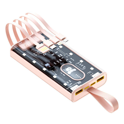 Bowlift | Portable Power Bank with Multi-Charging Ports & Smart Display | High Capacity for On-the-Go Charging 0
