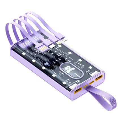 Bowlift | Portable Power Bank with Multi-Charging Ports & Smart Display | High Capacity for On-the-Go Charging 3
