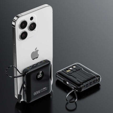 Bowlift | Portable Power Bank with Smart Charging & LCD Display | High Capacity for Fast Device Charging 4