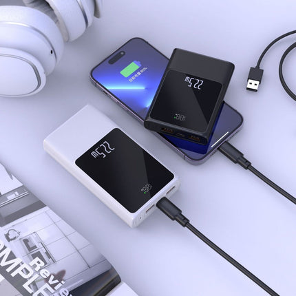 Bowlift | Portable Power Bank with Smart LCD Display & Dual USB Ports | Reliable Charging for Devices Anywhere 2