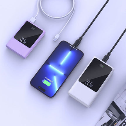 Bowlift | Portable Power Bank with Smart LCD Display & Dual USB Ports | Reliable Charging for Devices Anywhere 3