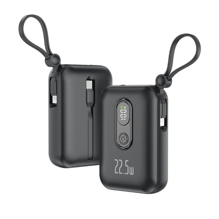 Bowlift | Portable Power Bank with USB-C Port & Digital Display | Compact Design for On-the-Go Charging 1