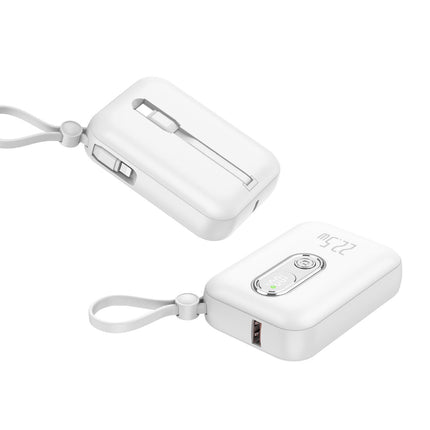 Bowlift | Portable Power Bank with USB-C Port & Digital Display | Compact Design for On-the-Go Charging 6