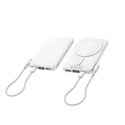 Bowlift | Portable Power Bank with Wireless Charging & Digital Display | Compact Design for On-the-Go Charging 10