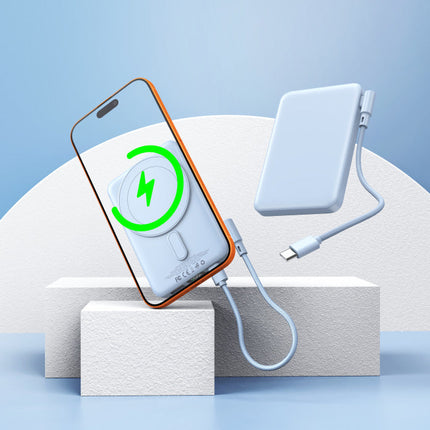 Bowlift | Portable Power Bank with Wireless Charging & Digital Display | Compact Design for On-the-Go Charging 3