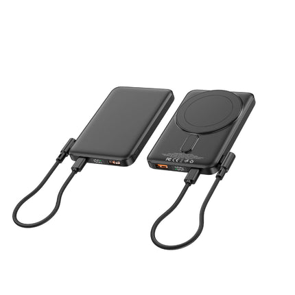 Bowlift | Portable Power Bank with Wireless Charging & Digital Display | Compact Design for On-the-Go Charging 6