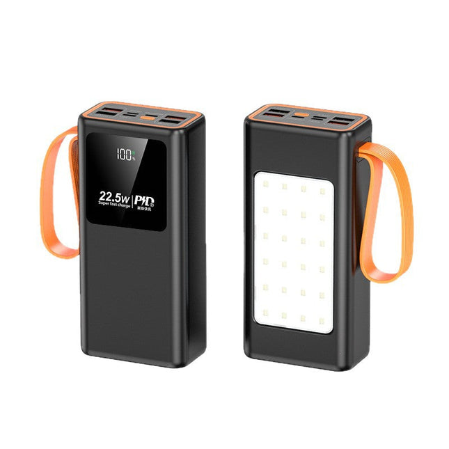 Bowlift | Portable Solar Power Bank with LED Light & Fast Charging | High Capacity for Outdoor Adventures 1