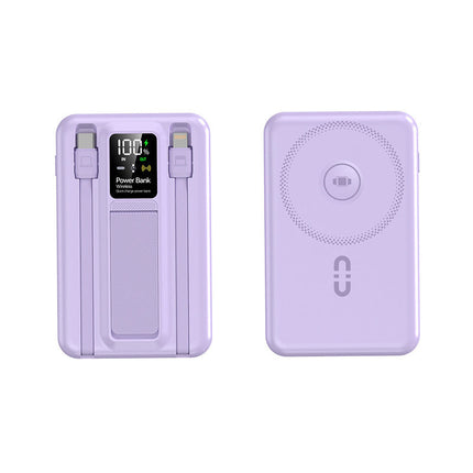 Bowlift | Portable Wireless Power Bank with Fast Charging & Digital Display | Compact Design for On-the-Go Charging 4