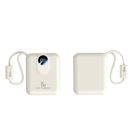 Bowlift | Power Bank with Fast Charging & Integrated Cables | Compact Design for On-the-Go Charging 10