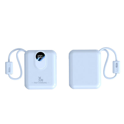 Bowlift | Power Bank with Fast Charging & Integrated Cables | Compact Design for On-the-Go Charging 5