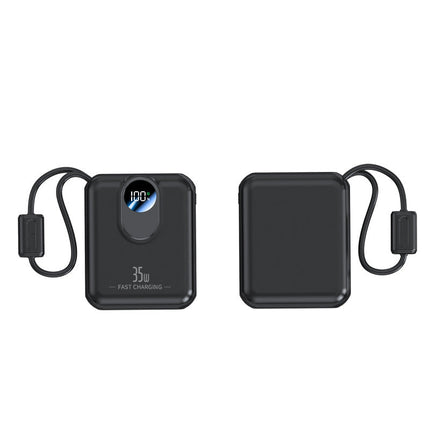 Bowlift | Power Bank with Fast Charging & Integrated Cables | Compact Design for On-the-Go Charging 6