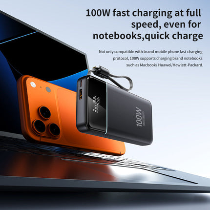 Bowlift | Powerful Power Bank with Intelligent USB-C Fast Charging | Digital Charge Level Indicator for On-the-Go Convenience 3