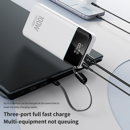 Bowlift | Powerful Power Bank with Intelligent USB-C Fast Charging | Digital Charge Level Indicator for On-the-Go Convenience 4