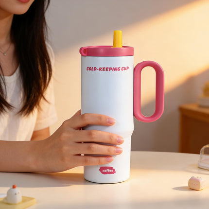 Bowlift | Unisex Insulated Mug with Integrated Straw | Eco-Friendly Design for Cold Beverages 6
