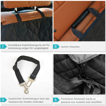 Bowlift | Waterproof Dog Car Seat Cover with Scratch-Resistant Design | Durable Protection for Your Vehicle 2