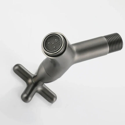 BrassFlow | Wall-Mounted Kitchen Faucet in Solid Brass with Ergonomic Handle | Durable Design for Modern Spaces 2