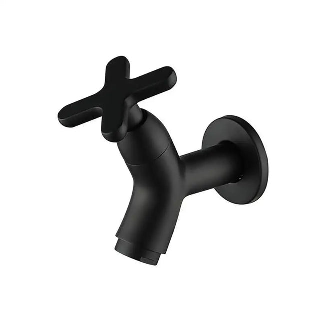 BrassFlow | Wall Mount Kitchen Faucet with Ergonomic Handle | Solid Brass Design for Modern Spaces 0