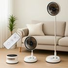 BreezeFold | Oscillating Fan with Remote Control & Adjustable Speed | Lightweight Design for Home & Outdoor Use 0