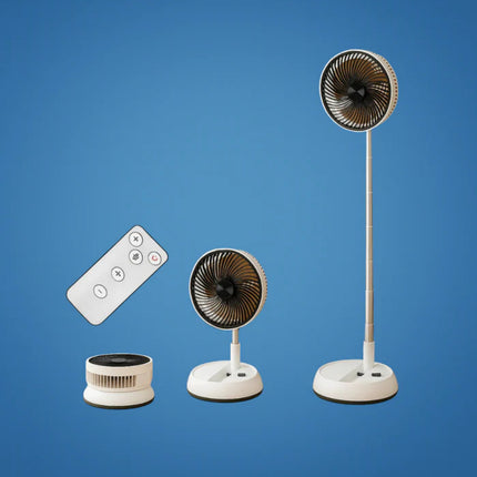 BreezeFold | Oscillating Fan with Remote Control & Adjustable Speed | Lightweight Design for Home & Outdoor Use 6