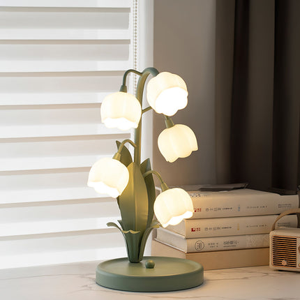Breezy Table Lamp | Ceramic, Soft Glow for Bedside and Desk 3
