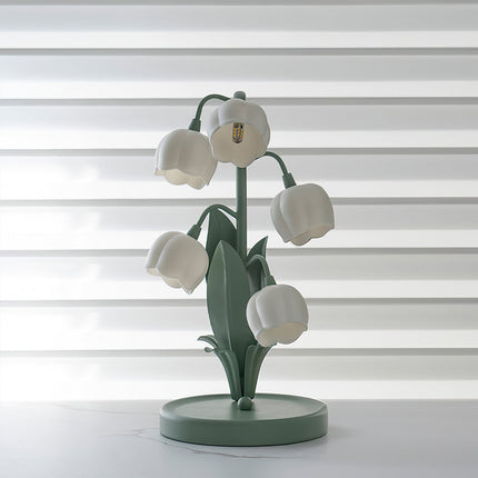 Breezy Table Lamp | Ceramic, Soft Glow for Bedside and Desk 5