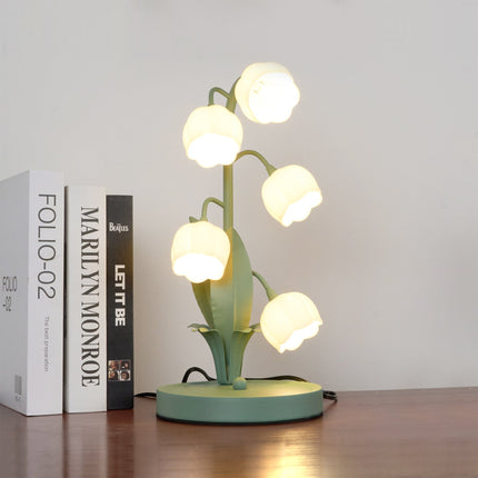 Breezy Table Lamp | Ceramic, Soft Glow for Bedside and Desk 7