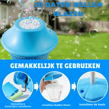 Bubble Extravaganza | High-Speed Bubble Maker with 20,000 Bubbles per Minute | Portable Fun for Outdoor Celebrations 4