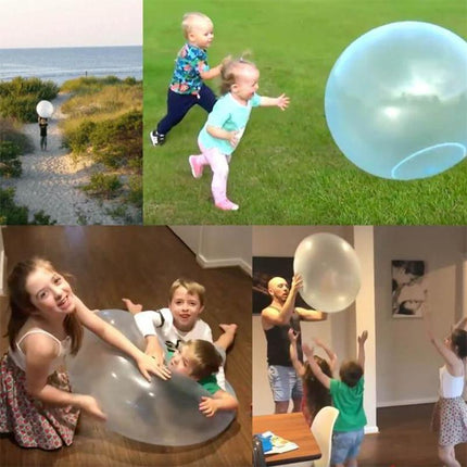 Bubble Fun | Inflatable Bubble Ball with Durable Design | Perfect for Family Outdoor Play 3