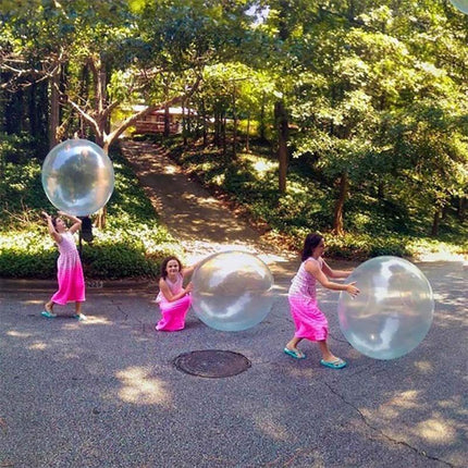 Bubble Fun | Inflatable Bubble Ball with Durable Design | Perfect for Family Outdoor Play 7