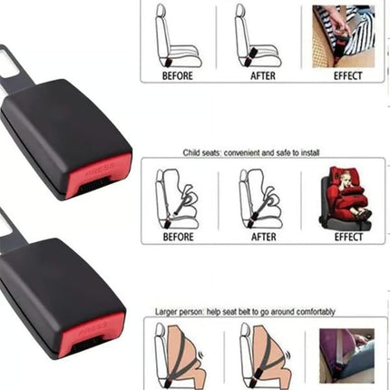 BuckleEase | Car Seat Belt Extender with Quick Click Setup | Universal Fit for Comfort and Safety 2