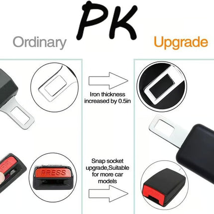 BuckleEase | Car Seat Belt Extender with Quick Click Setup | Universal Fit for Comfort and Safety 3