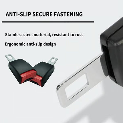 BuckleEase | Car Seat Belt Extender with Quick Click Setup | Universal Fit for Comfort and Safety 5
