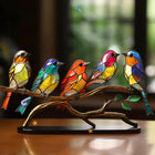 Window Suncatchers, Bird Sun Catcher Window Decor, Bedroom Decor and Home Decor, Housewarming Gift for Bird Lovers
