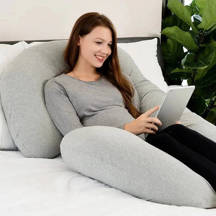 C-Shaped Support Pillow | Soft Contoured Design for Full-Body Relaxation 5