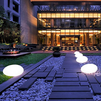 Cobblestone Garden Light with Remote Control | Weather-Resistant LED for Outdoor Ambiance