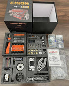 CISON | V8 Engine Model Kit with Real Ignition System | Metal Parts for Hands-On Engineering Experience 0