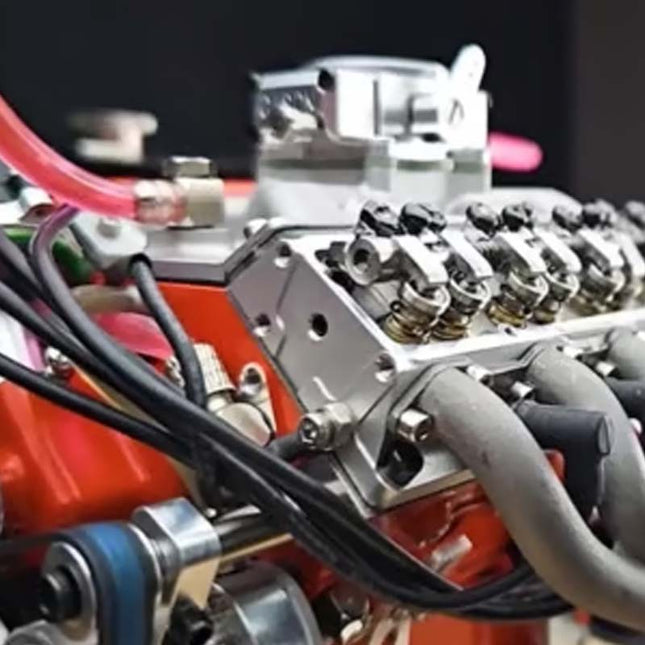 CISON | V8 Engine Model Kit with Real Ignition System | Metal Parts for Hands-On Engineering Experience 1