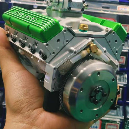 CISON | V8 Engine Model Kit with Real Ignition System | Metal Parts for Hands-On Engineering Experience 10