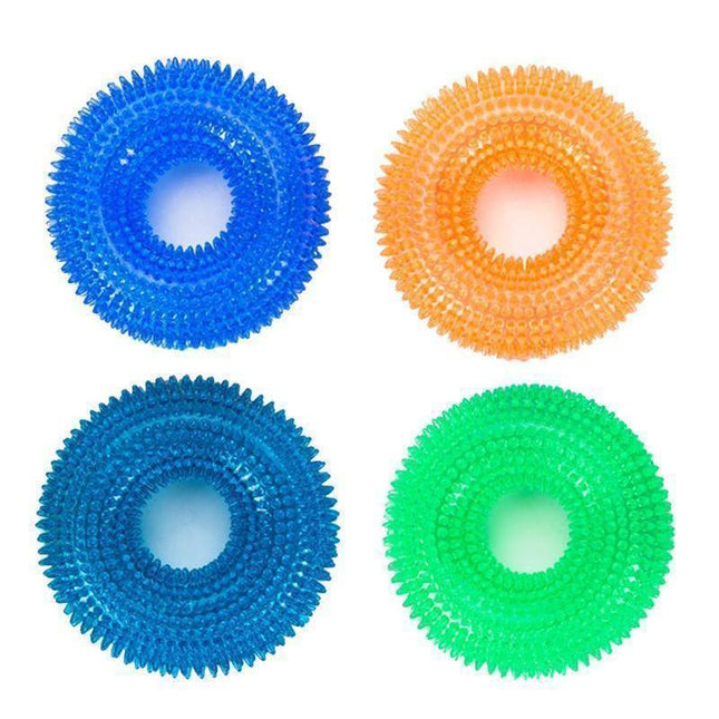 Dog Toy Ball with Whistle, Dog Chew Toys for Fetch