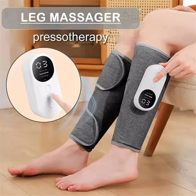Calf Relief | Air Compression Leg Massager with Adjustable Heat | Soothing Relaxation for Tired Legs 1