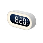 CalmGlow | Digital Alarm Clock with Night Light & Soothing Sounds | Compact Design for Relaxation 0