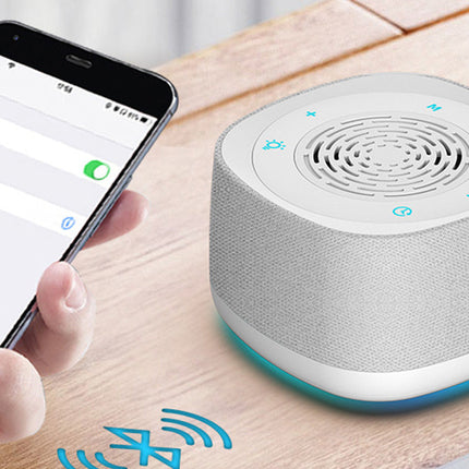 Calm Sleep | White Noise Machine for Sleep with Alarm Clock & Breathing Light | Multi-Function Device for Relaxation 3