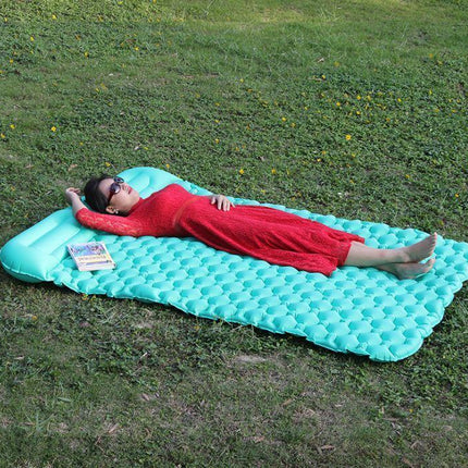Camping Comfort | Inflatable Camping Mattress with Easy Inflation | Waterproof & Portable for Ultimate Relaxation 12