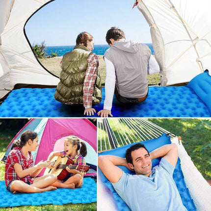 Camping Comfort | Inflatable Camping Mattress with Easy Inflation | Waterproof & Portable for Ultimate Relaxation 2