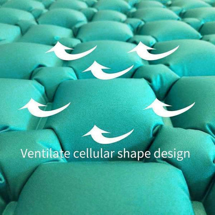 Camping Comfort | Inflatable Camping Mattress with Easy Inflation | Waterproof & Portable for Ultimate Relaxation 5