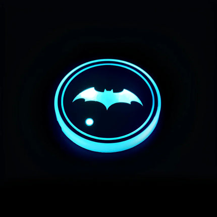 SENSOR-ACTIVATED Coaster Light with 15-Day Battery Life | Rechargeable LED Mood Light for Home and Gatherings