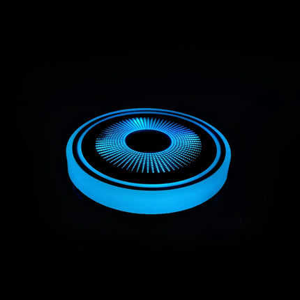 SENSOR-ACTIVATED Coaster Light with 15-Day Battery Life | Rechargeable LED Mood Light for Home and Gatherings