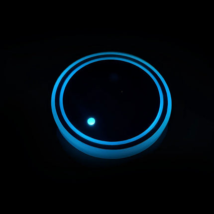 SENSOR-ACTIVATED Coaster Light with 15-Day Battery Life | Rechargeable LED Mood Light for Home and Gatherings