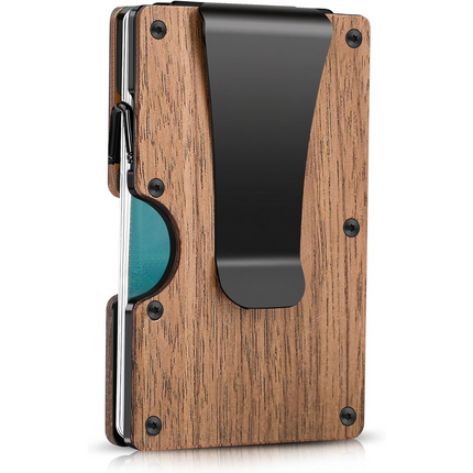 CarbonVault | Slim RFID-Blocking Wallet with Durable Money Clip | Compact Design for Maximum Security 1