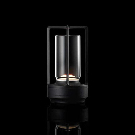 Casa Nordic | Crystal Lantern Table Lamp with Adjustable Brightness | Stylish Portable Lighting for Home & Outdoor 5